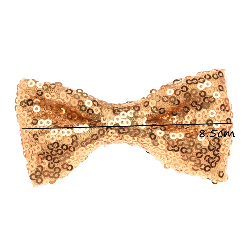 Бант для волос с блестками и бисером 8 шт.|fashion hair accessories|hair accessoriesbow sequined |