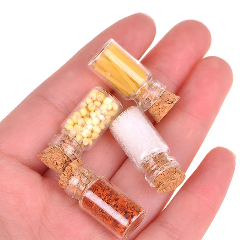

1/12 Scale Miniature Vintage Door Lock and Key/White Ladder/Honey Pot/Tableware/Perfume/Food Bottle/ Dollhouse DIY Accessories