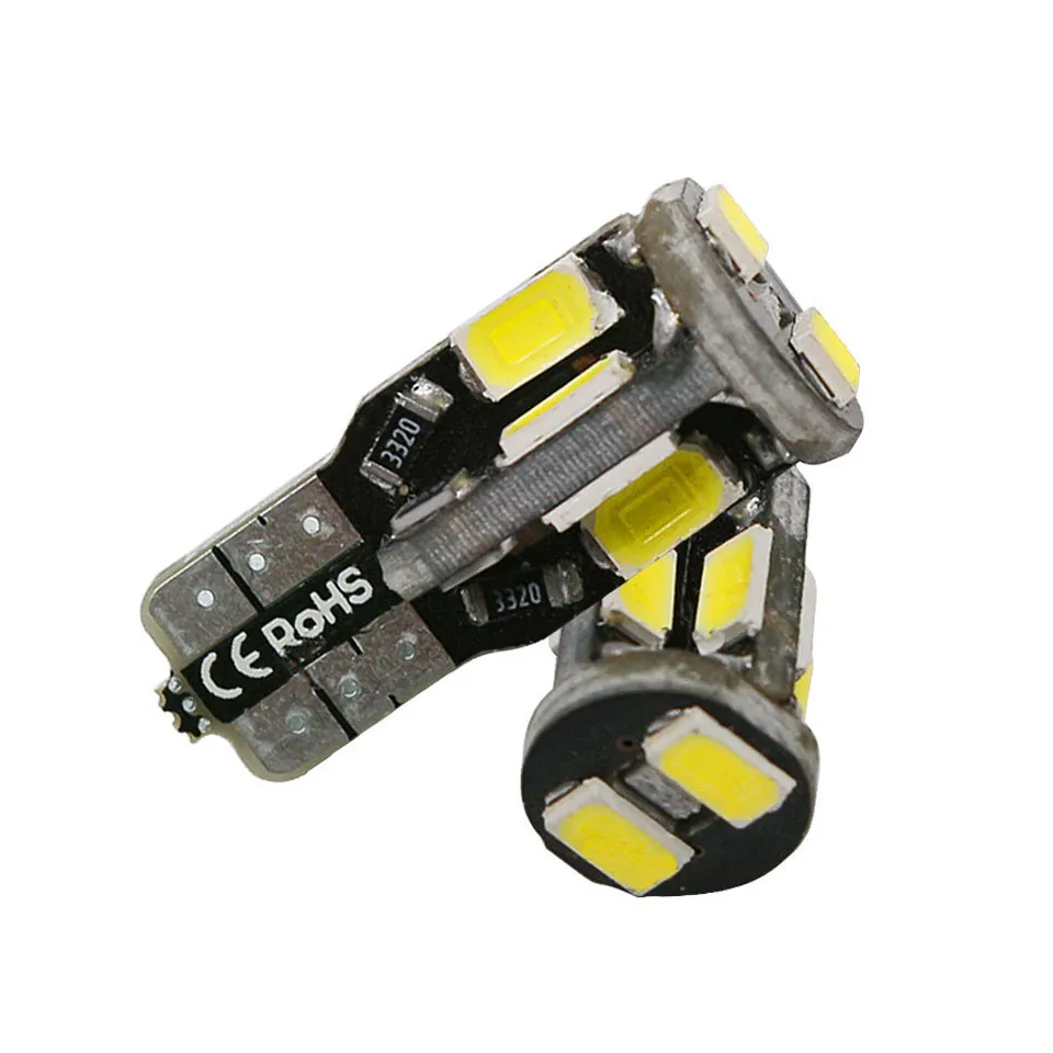 10 шт. T10 5730 10SMD Светодиодные Автомобильные фары ширина лампы CAN BUS свет для чтения