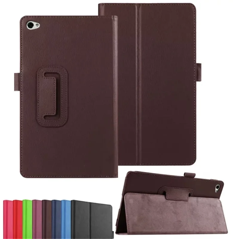 Роскошный чехол книжка из искусственной кожи с узором Личи для Huawei Media Pad M2 801W 8 0