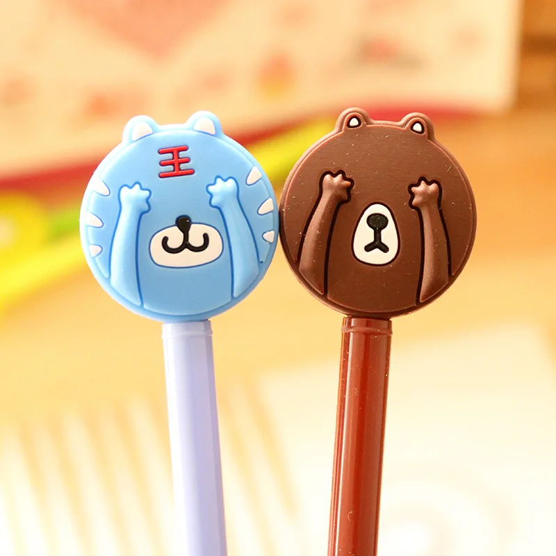 Бесплатная доставка! 1 партия = 36 шт.! Ручка с гелевыми чернилами для лица ладони