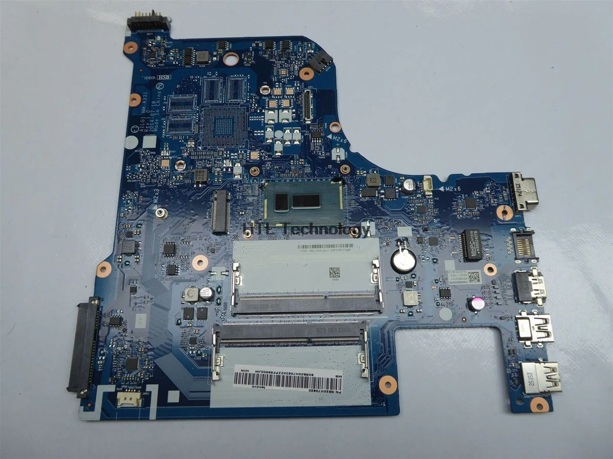 Материнская плата для ноутбука Lenovo Ideapad G70 80 5B20K10014 AILG1 NM A331 SR24B 3825U CPU DDR3L|Материнские