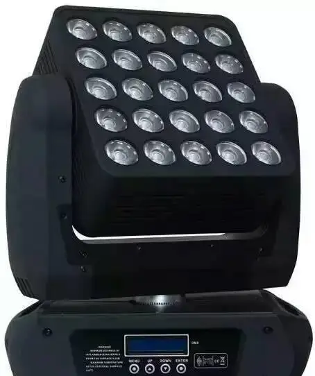 25x10 Вт RGBW 4в1 клуб DJ Дискотека LED сценическое освещение матричный луч движущаяся