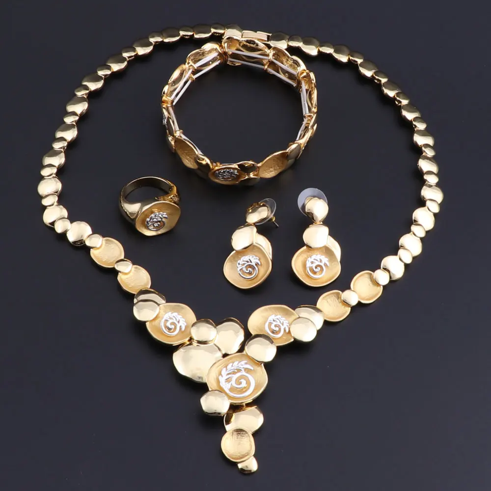 Набор бижутерии OEOEOS с африканскими бусинами индийские свадебные ювелирные