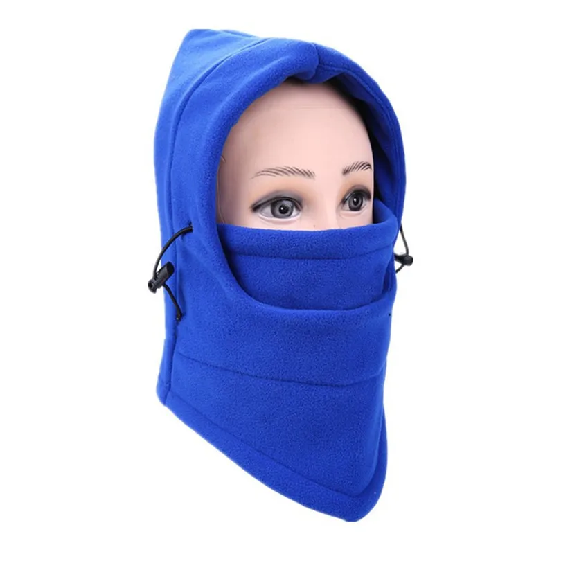 MA065 Blue YSDNCHI унисекс Зимние шапки женские Skullies мужские в масках теплые для верховой езды однотонные тренировочные шапки s Шерсть флисовые сноуборд кепка 9 цветов - Цвет: MA065 Blue
