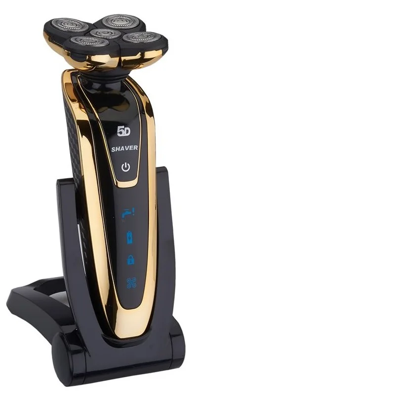 wireless shaving Водонепроницаемая электробритва Проводная Беспроводная электробритва для бороды электрическая бритва для мужчин перезаряжаемый станок для бритья лица - Цвет: wireless shaving