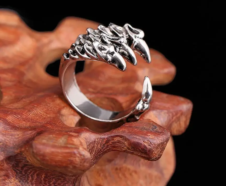 Кольцо с когтями Dragon из нержавеющей стали для Хэллоуина|dragon claw ring|claw ringstainless steel |