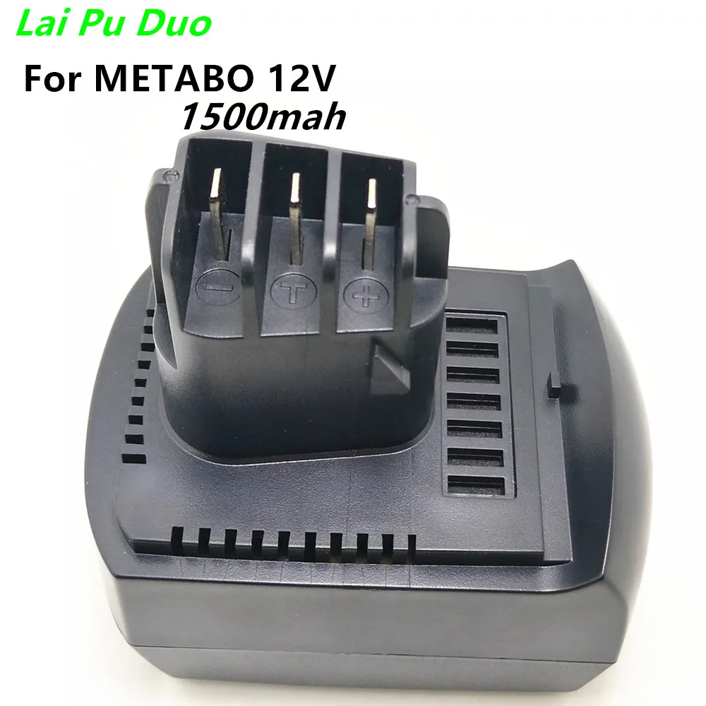 Новинка 12 В 1 5 АЧ Ni cd Сменный аккумулятор для электроинструмента METABO 6.02151.50 BZ12SP BSZ BZ