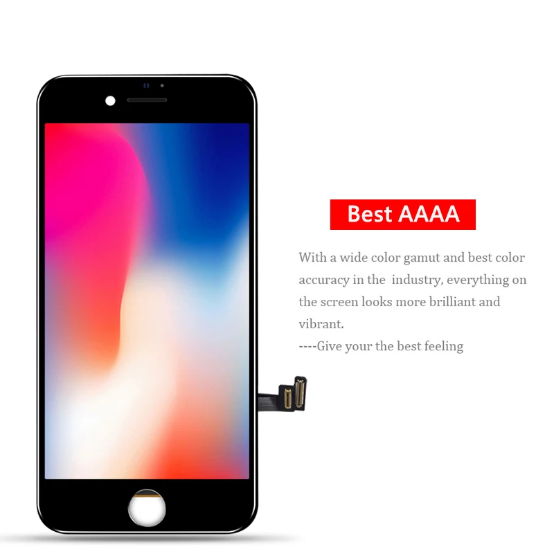 100% Оригинальный ЖК дисплей для iPhone 7 Plus A1661 A1785 A1784 с сенсорным экраном дигитайзер в