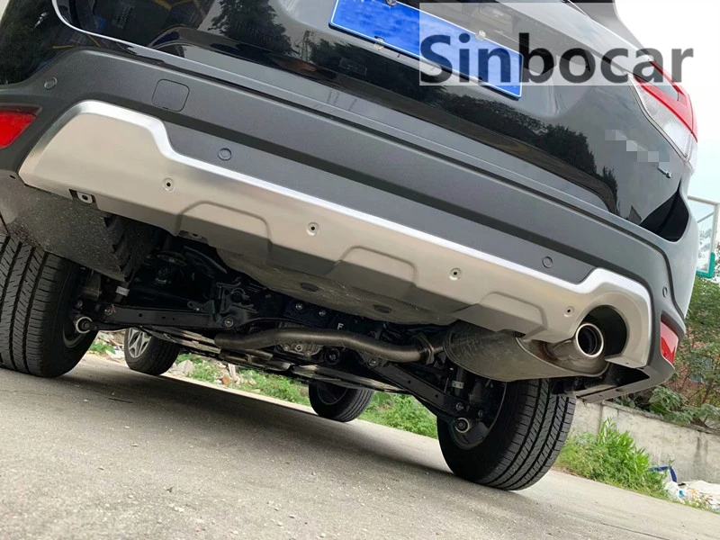 Нержавеющая сталь передний и задний бампер протектор Накладка для Subaru Forester