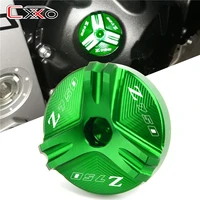 for kawasaki z750s 2004 2005 2006 2007 2008 2009 2010 2011 2012 motorcycle engine oil filter cover oil plug cap with logo