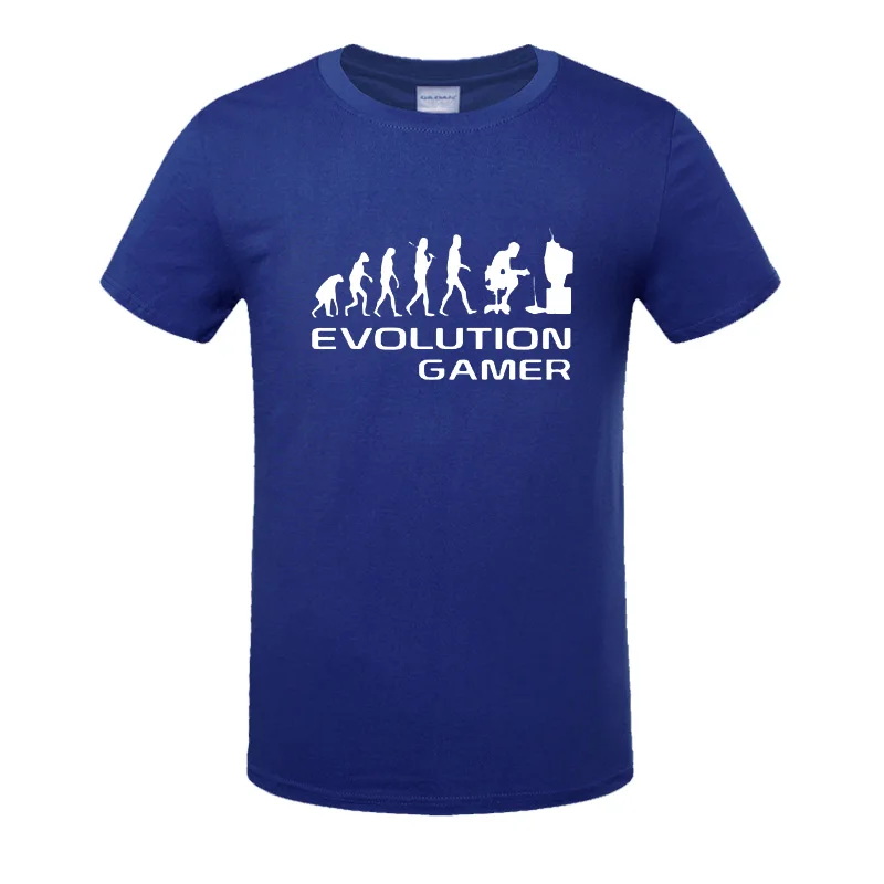 Evolution Of A Gamer Pc Geek Leisure Time T Shirt | Мужская одежда
