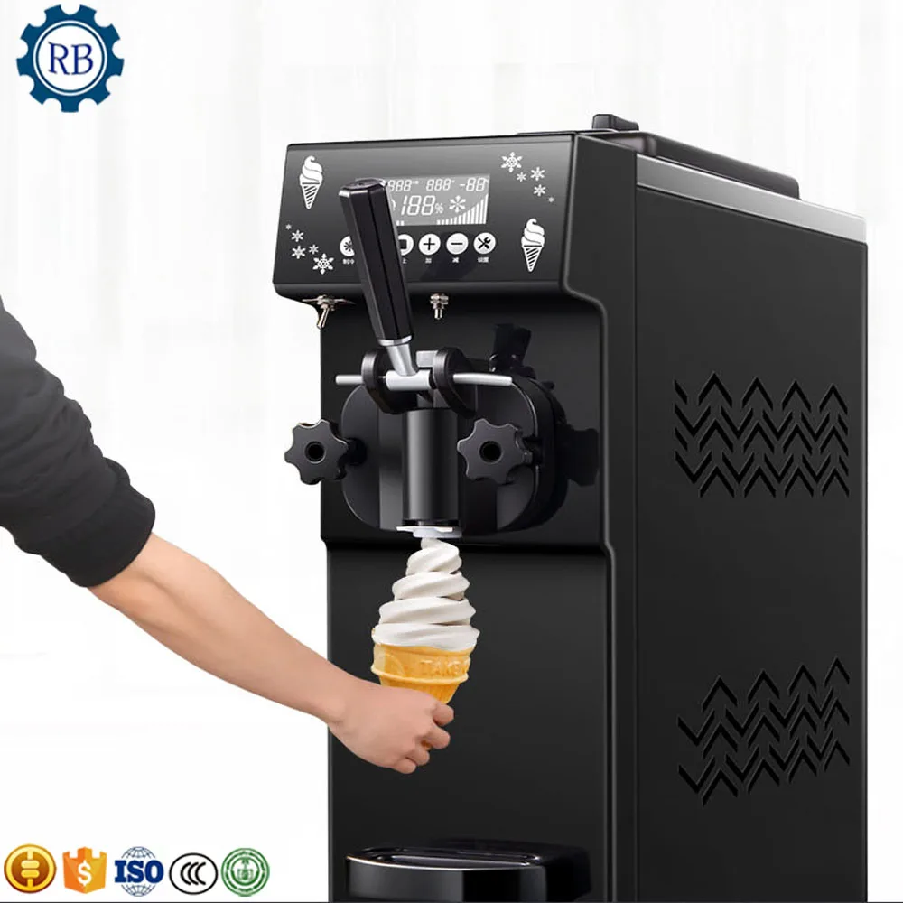 Popular Profession turkish ice cream machine counter top soft maker price | Бытовая техника