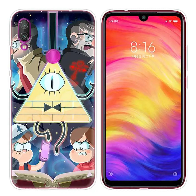 005 Силиконовый чехол для Xiao mi Red mi Note 7, 6, 5 Plus, mi A2, 8 Lite, Pro Prime Play, чехол для телефона, чехол s, Гравити Фолз - Цвет: 005