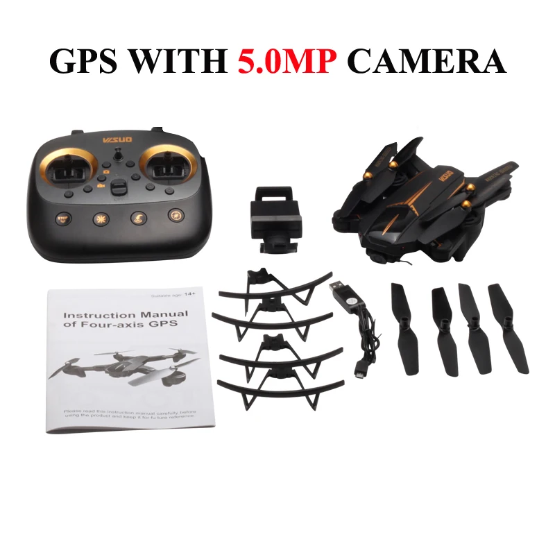 Gps Дрон Visuo XS812 Квадрокоптер Follow Me Dron FPV Квадрокоптер 5MP RC Дроны с камерой HD 1080P VS visuo xs816 - Цвет: 1080P CAMERA