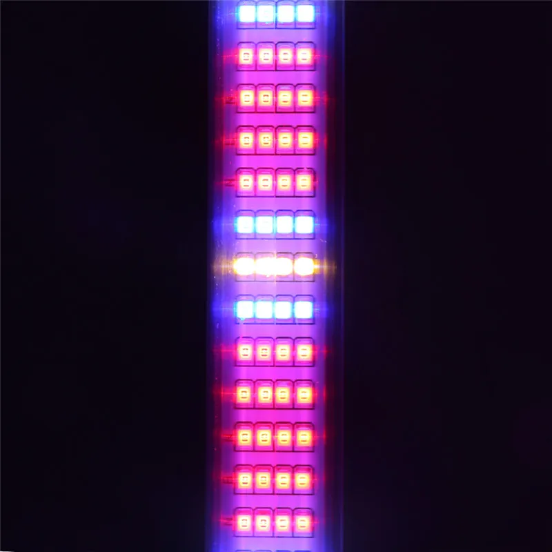 Светодиодный светильник для выращивания, фитолампа Growbox, лампа для аквариума, светодиодная лампа T8, трубчатая фитолампа, полный спектр для комнатных растений, семена цветов, 5 шт
