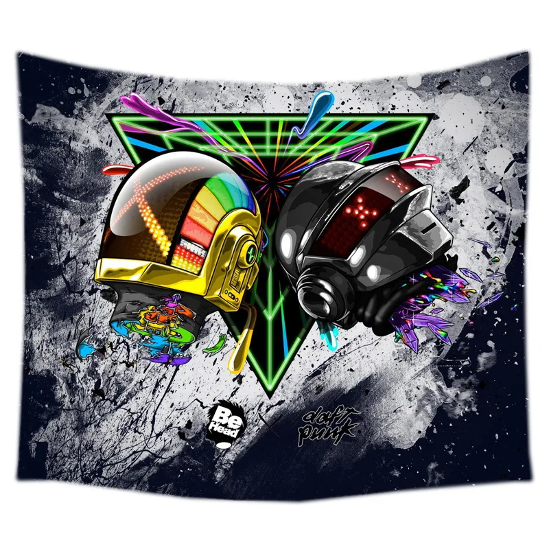 Daft панк дизайн настенный гобелен модный Настенный декор пляжное бикини