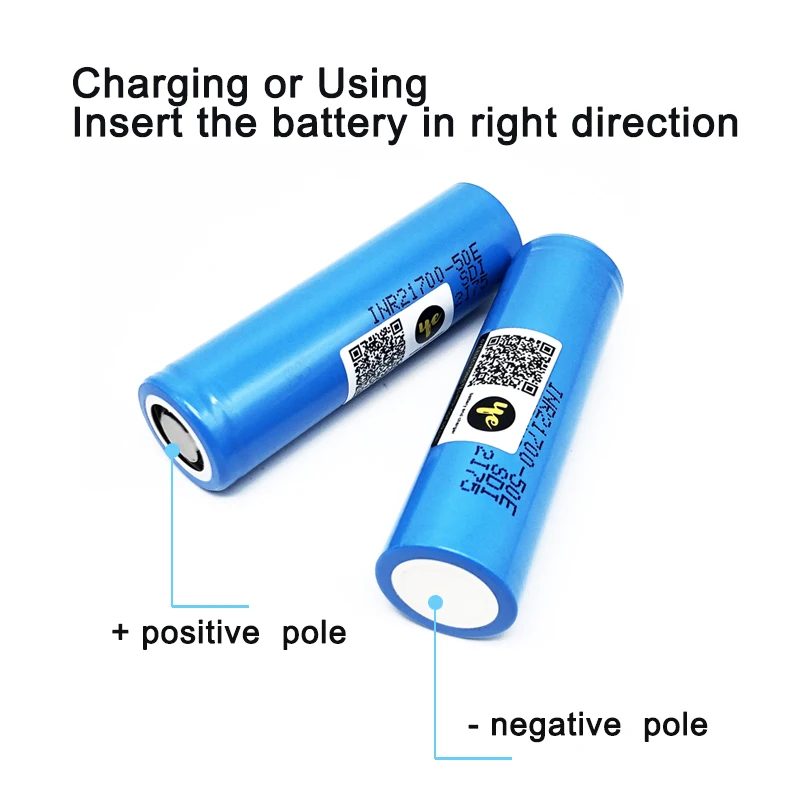 Оригинальный INR 21700 батарея для 50E 10A 5000mAh электронная сигарета фонарик