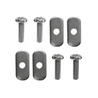 Новый морской 4 комплекта, винт из нержавеющей стали и овальная гайка, оборудование для каякингарельса, трос, винт, гайка, рыболовные принадлежности для лодок