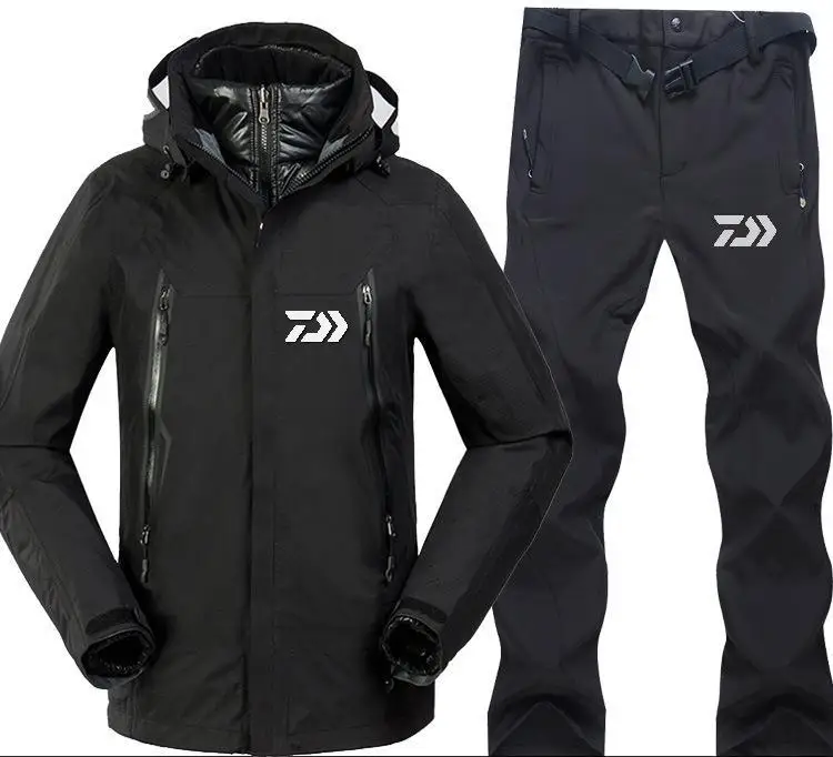 

2020 Brand Daiwa Fishing Clothing Sets Men Breathable Sports Wear Set Hiking Windproof Dawa Clothes Fishing Jacket And Pants