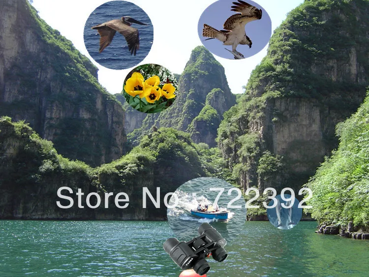 2pcs New binoculars Day Night ZOOM Binocular Telescope Folding 30 x 60 126M/1000M Promotions free ship track number | Инструменты