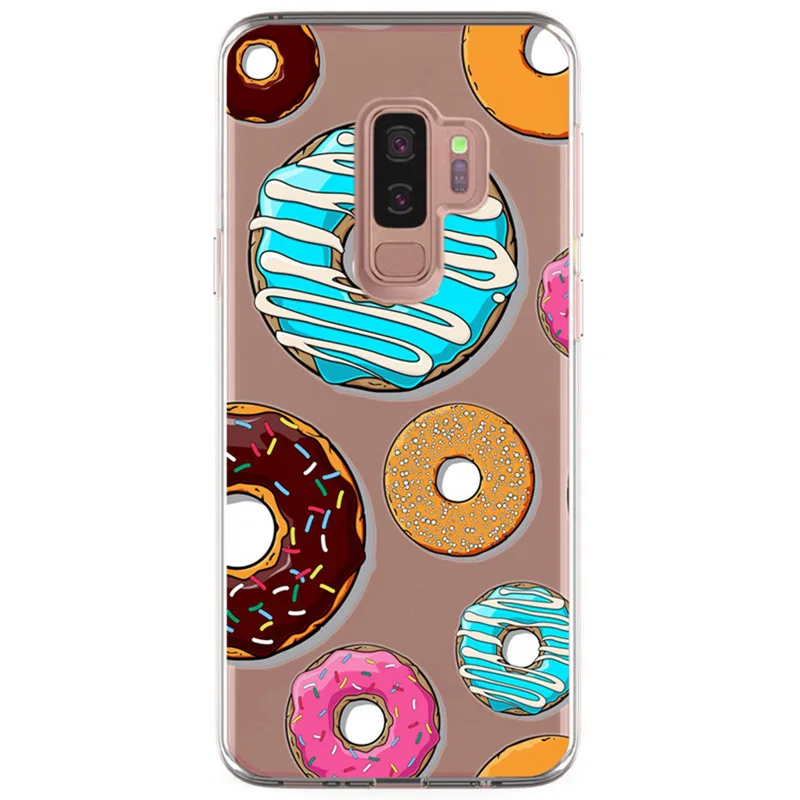 Для Samsung Galaxy S9 S9Plus S8 Plus S7 edge Note 8 TPU цветной мягкий чехол с изображением снежного