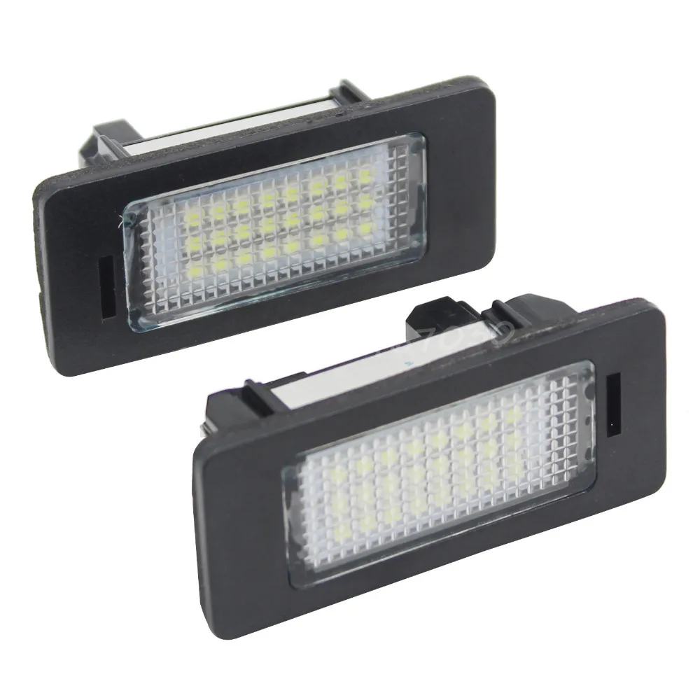 2 шт. Подсветка регистрационного номера 24 светодиодный 3528 SMD пульт дистанционного