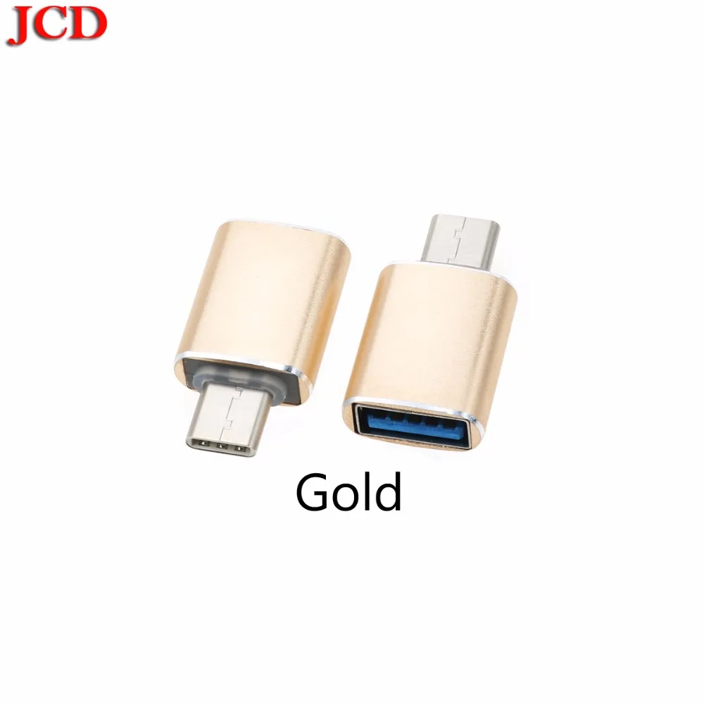 Адаптер JCD для Xiaomi mi 4C 5 6 8 Тип C адаптер Type-C на USB 3 0 OTG Кабель-адаптер конвертер One plus