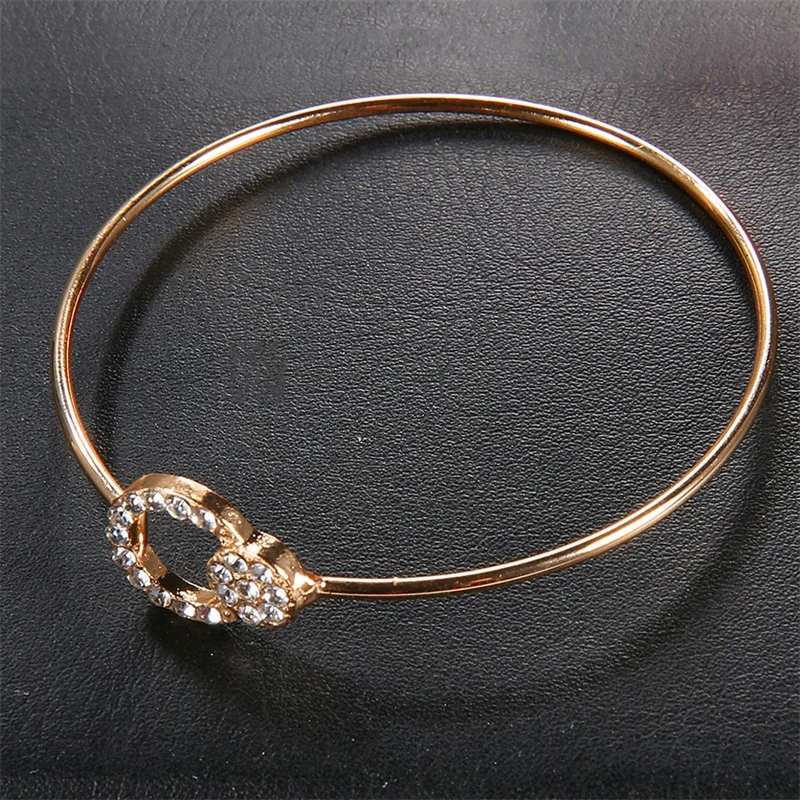 5 шт./компл. Винтаж инкрустированный кристаллами, круглые бусины в виде геометрических фигур с v-образными полосками кисточкой подвеска на золотой цепочке браслет набор Комбинации