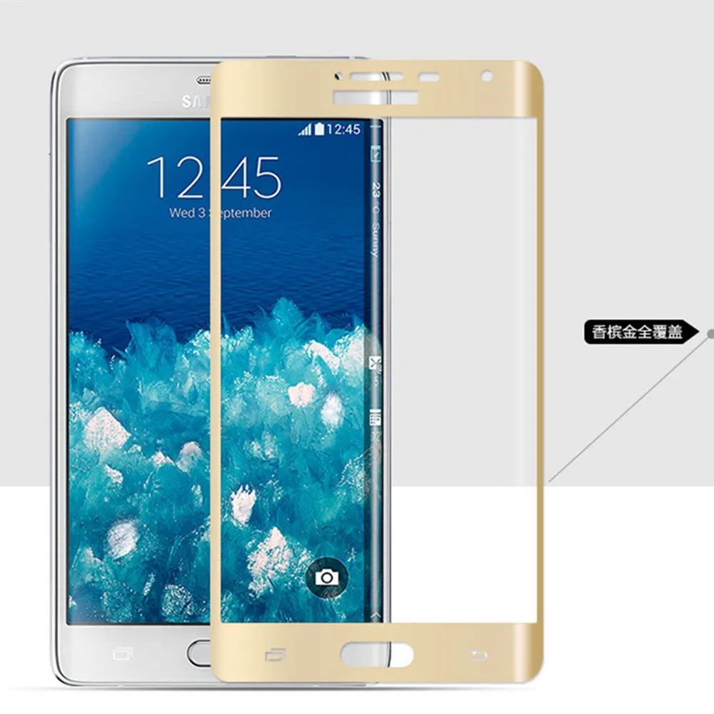 Для Samsung Galaxy Note Edge N915 защитная пленка из закаленного стекла!|tempered glass screen protector|glass