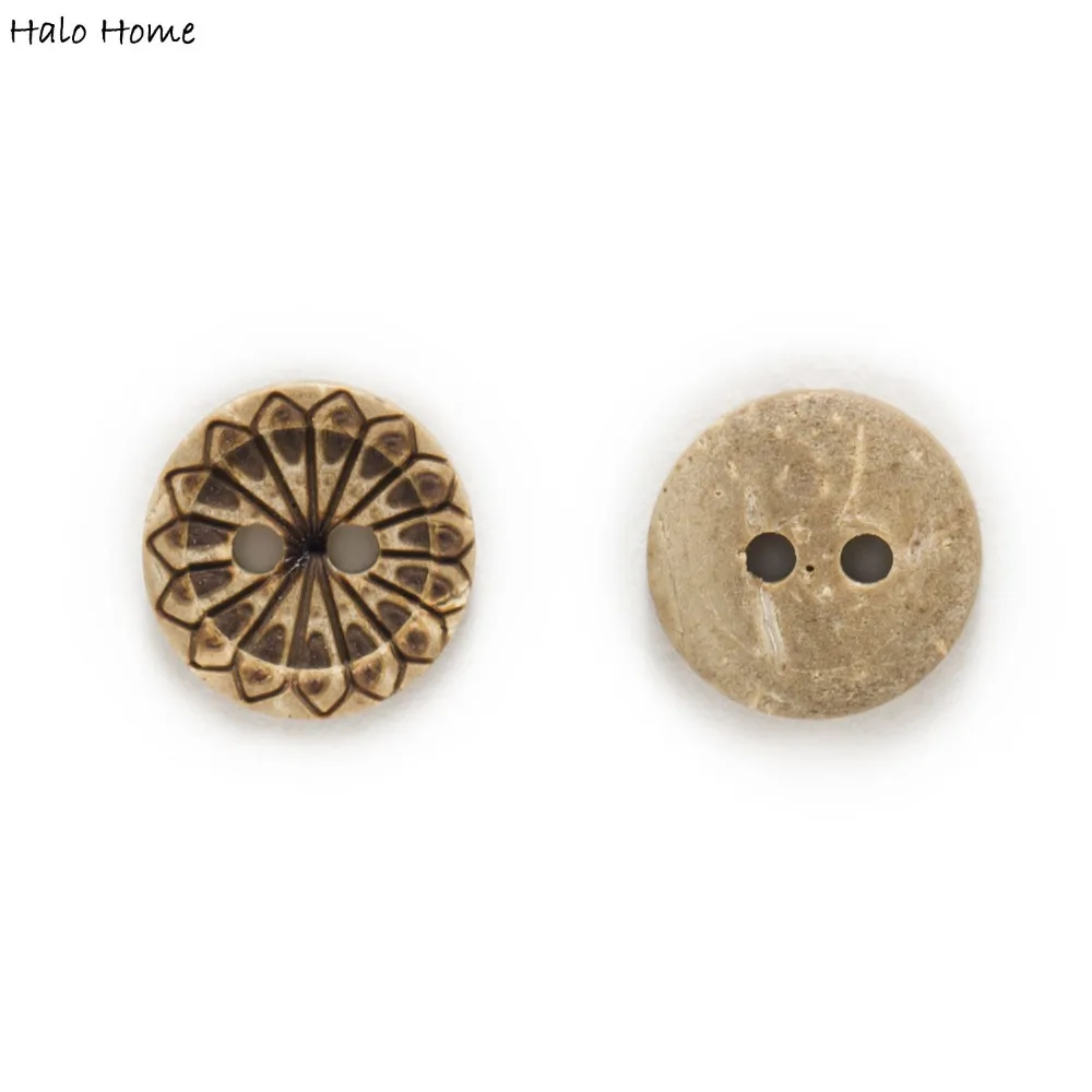 30 шт 2 отверстия кокосовыми кнопками штамп Декор подарок Костюмы бытовых швейных