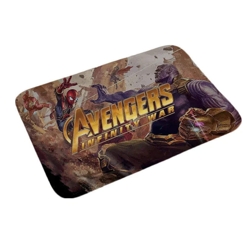 Avengers Carpet XINTOCH ковёр Мстителей, плюшевые игрушки Marvel MCU, Человек-паук, железный человек, Капитан Америка, ковер, подарок для детей, Прямая поставка - Цвет: Avengers Carpet