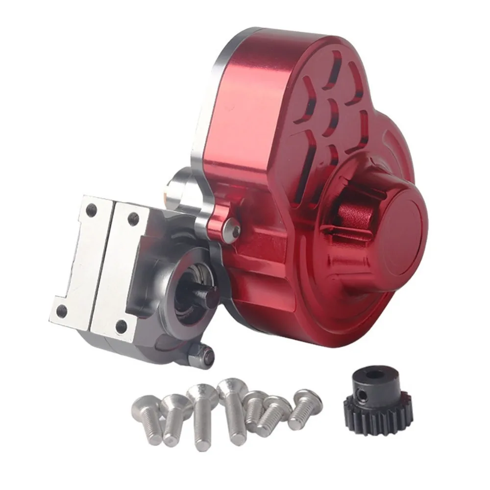 Коробка передач SCX10 металлическая коробка с шестерней для 1/10 RC Crawler Axial