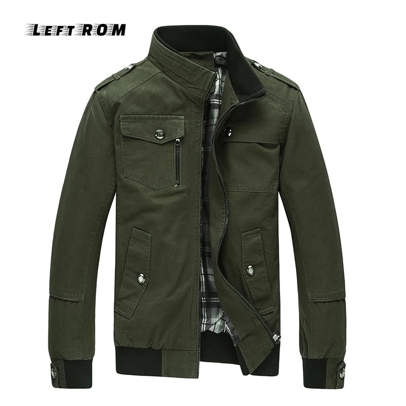 Хит 2019! Новая Весенняя и Осенняя мужская куртка свободного покроя с воротником