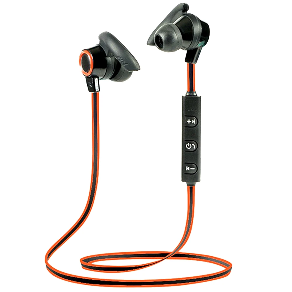 Беспроводные спортивные наушники Bluetooth для бега шейным стерео музыка с