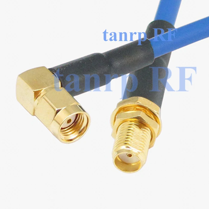 15 см коаксиальный гибкий синий Джампер с оболочкой RG402 6-дюймовый гнездовой