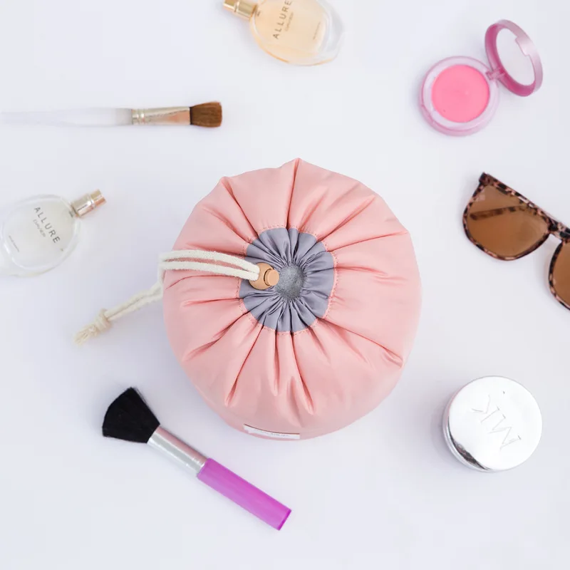 JXSLTC портативная косметичка для личной гигиены дорожная круглый нейлоновый