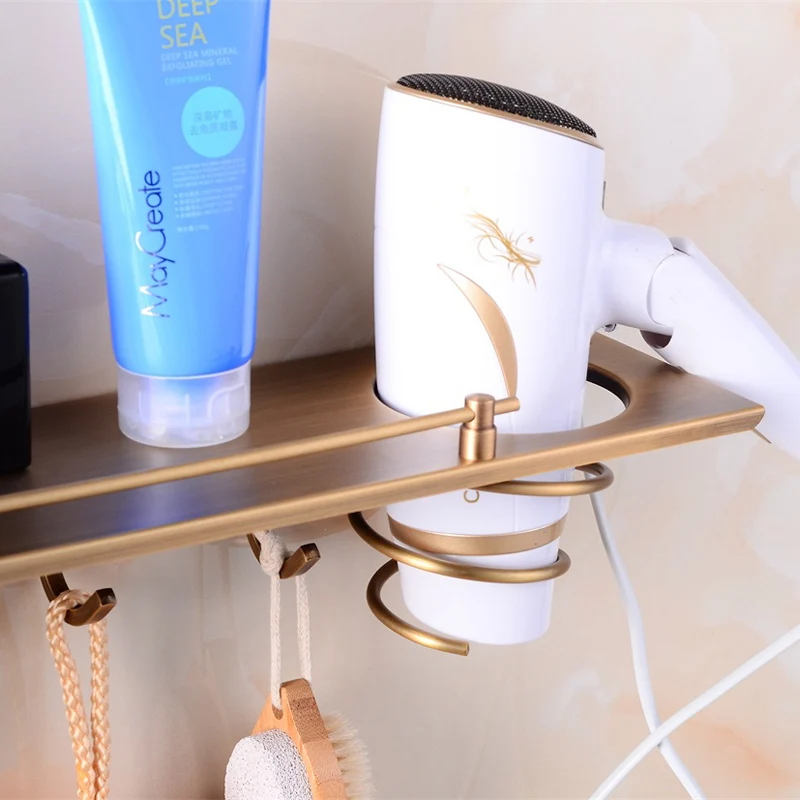 MEEVOGO антикварные аксессуары для ванной комнаты полка настенная banheiro salle de bain ZWJA503 |