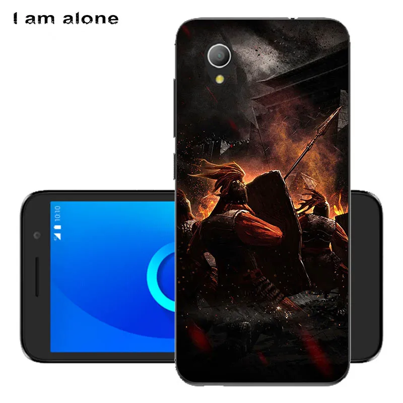 Solf TPU H14 Чехол для телефона I am alone для Alcatel 1 5033D 5033A 5033Y 5033X Alcatel 12019 5,0 дюймов Solf TPU модные чехлы - Цвет: Solf TPU H14