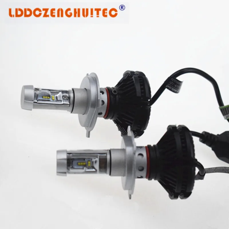 LDDCZENGHUITEC 1 пара автомобильных светодиодных огней X3 светодиодные фары
