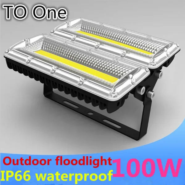 Светодиодные прожекторы 10 Вт 50w100w AC85V 265V IP65 Пейзаж света открытый фонари