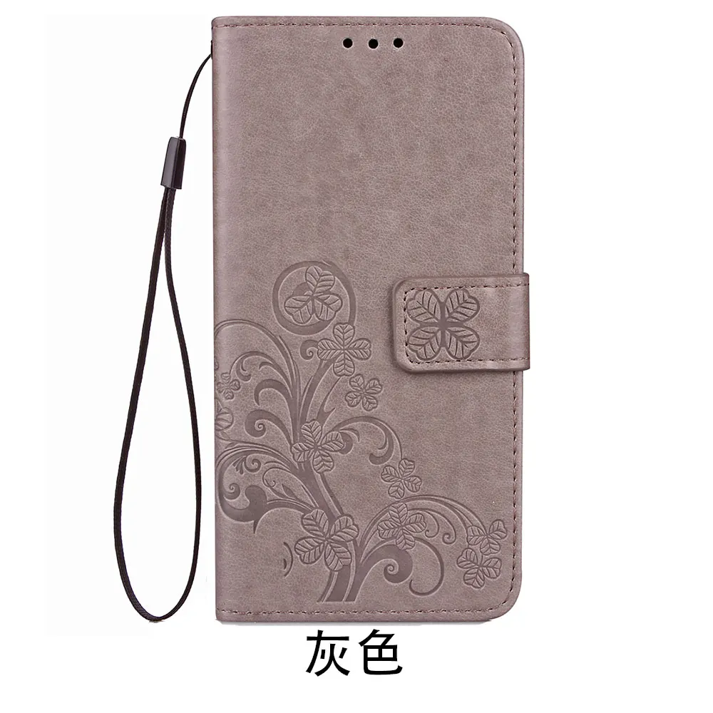 Gray Coque чехол для Samsung Galaxy S6 S 6 Zero F G920 G920F G920FD G920W8 SM-G920F SM-G920i SM-G920FD Чехол-книжка для телефона с кошельком и кожаный чехол - Цвет: Gray