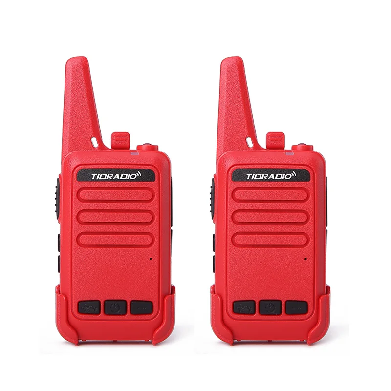 2 шт./компл. TIDRADIO мини иди и болтай Walkie Talkie “иди и TD-M9 UHF 400-480 МГц 16 CH Портативный CB радио приемопередатчик с серийным номером радиочастотной метки портативная приёмопередаточная радиоустановка - Цвет: Red