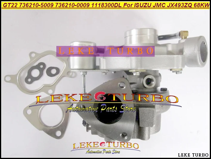 Турбокомпрессор GT22 736210 5009 0009 1118300DL для ISUZU JMC JX493 JX493ZQ 68 кВт|turbocharger| |