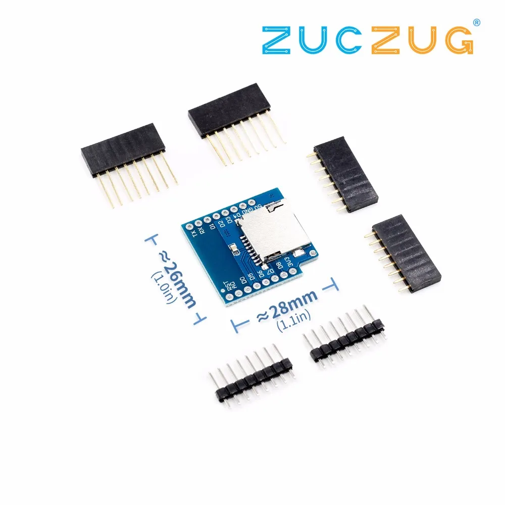 Micro SD карта щит для WeMos D1 мини TF WiFi ESP8266 совместимый беспроводной модуль