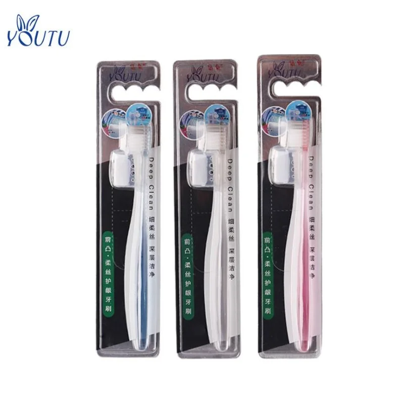 P образная Ортодонтическая зубная щетка межзубная короткая маленькая с мягкими
