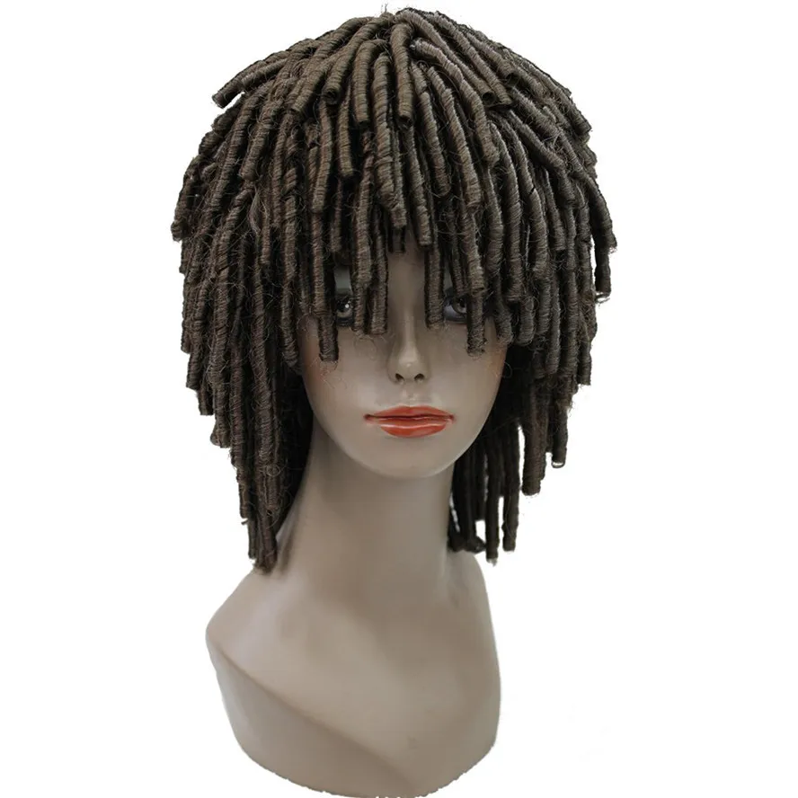 StrongBeauty африканские косички для волос Dreadlock парик блонд/коричневый штопор