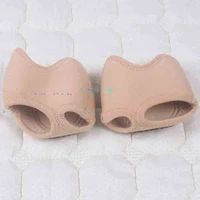 1 pair thick comfy foot pad belly ballet dance toe pad practice shoes foot dance socks gaiters high heeled shoe pad fx20