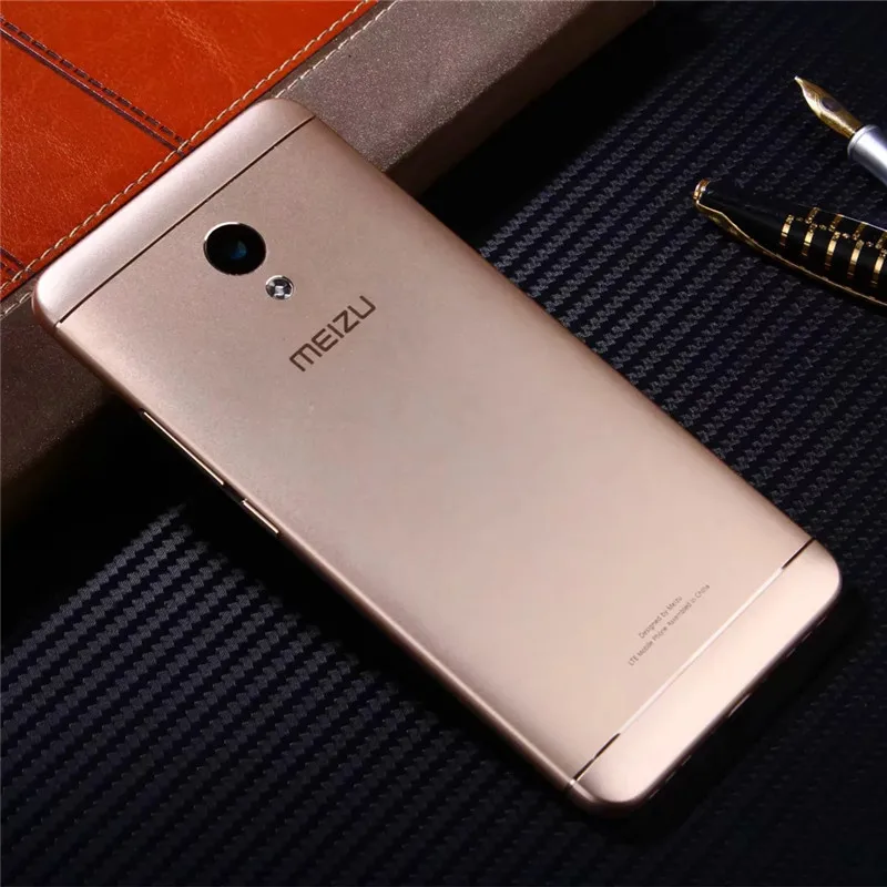 Оригинальный Корпус для Meizu M5S металлический аккумулятор задняя крышка