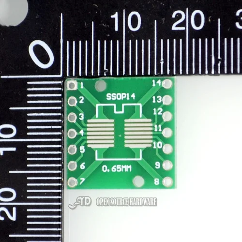 20 шт./пакет Адаптер Плиты SOP14 SSOP14 TSSOP14 SMD очередь DIP 0.65/1.27 мм|sop14 dip|tssop14 adapterplate adapter |